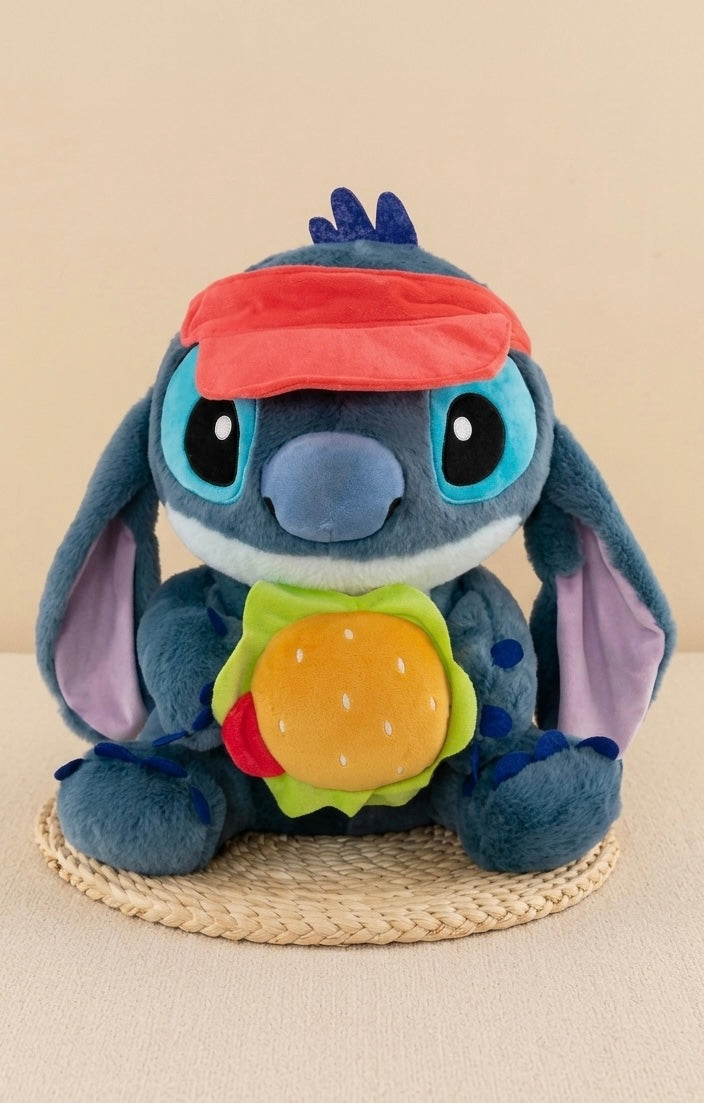 Stitch Burger Cuddle Plush