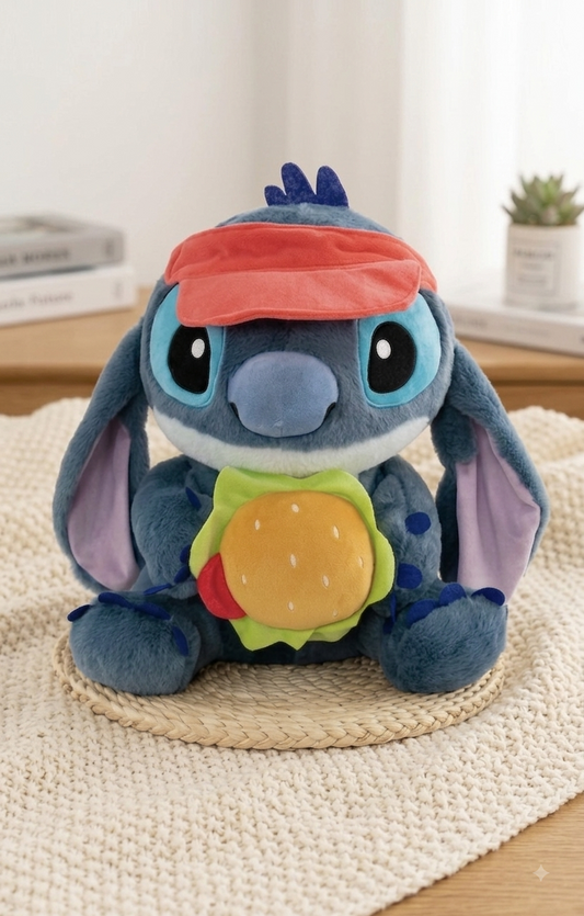 Stitch Burger Cuddle Plush
