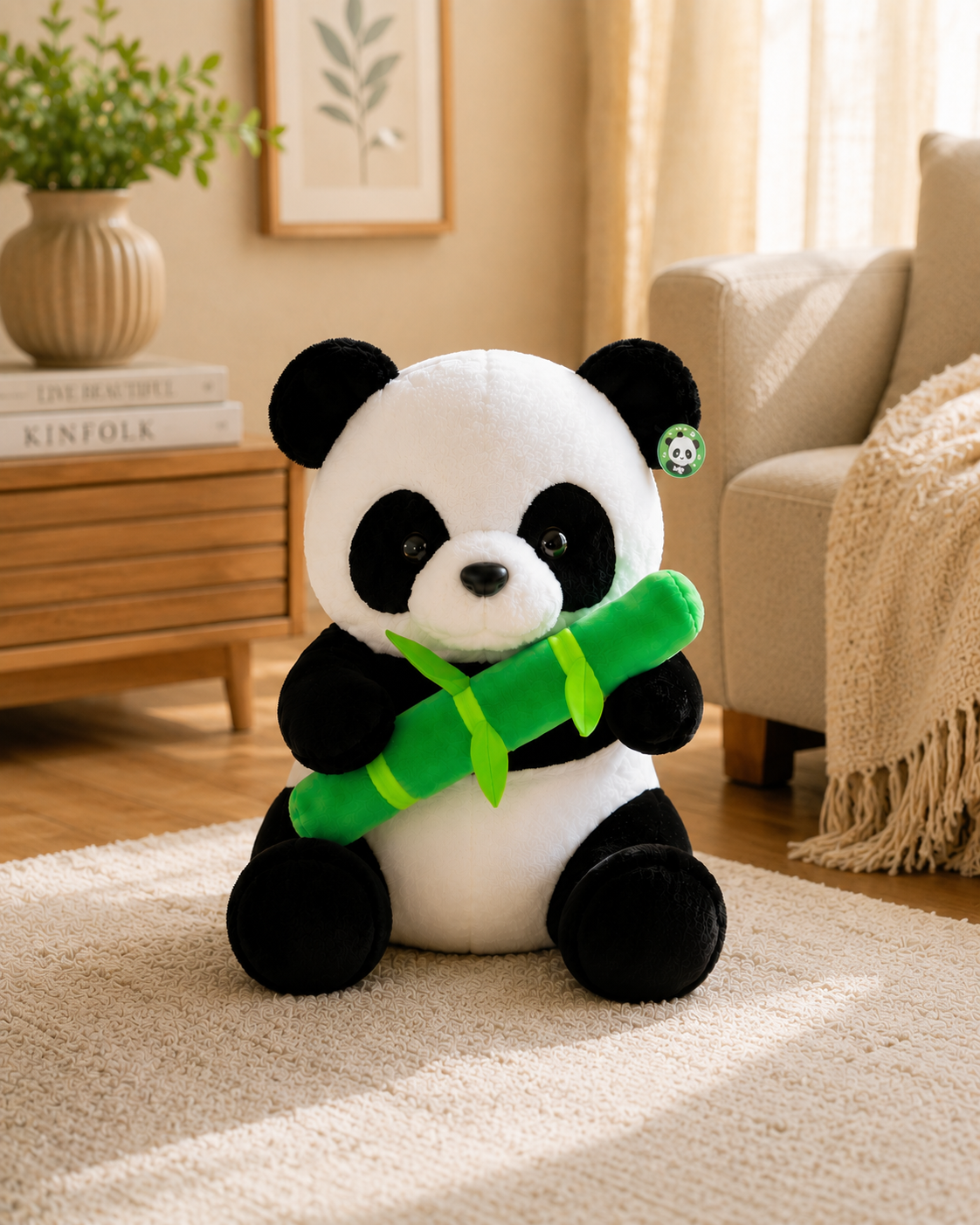 Bamboo Panda Plush Teddy